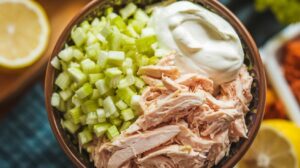 4-ingredient chicken salad 