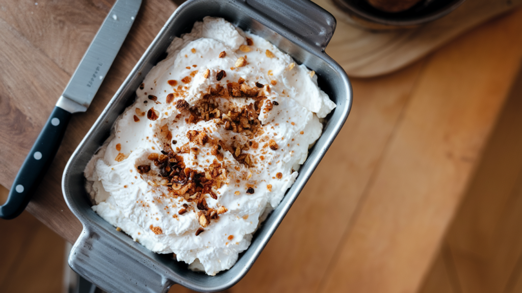 Cottage cheese-based baked muffins showing creamy texture