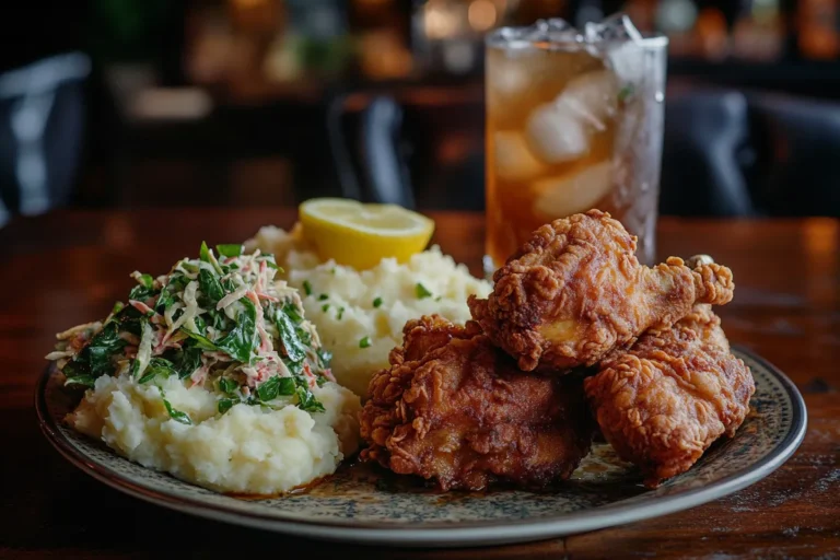 How are you supposed to eat fried chicken? traditional Southern meal.