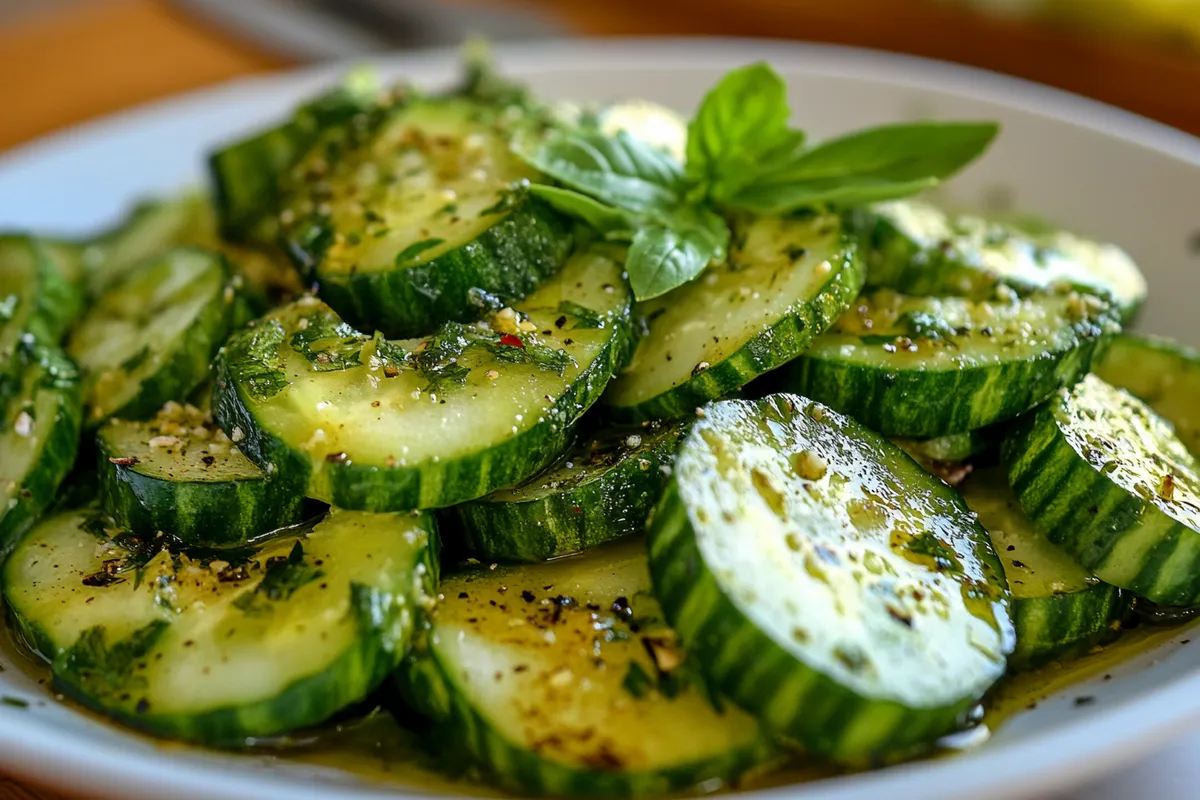 Din Tai Fung cucumber salad