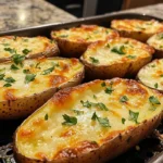 Cottage Cheese Recipe for Air Fryer Baked Potato Skins